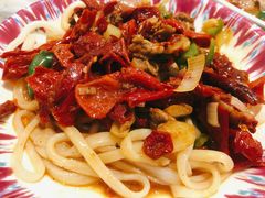 滚刀辣皮子拌面-新疆巴州金丝特餐厅(大钟寺店)