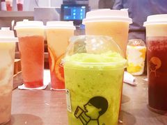牛油果酸奶波波冰-喜茶(天津乐宾百货店)