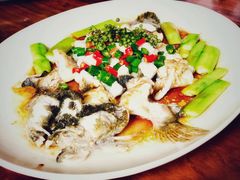 鲜花椒蒸桂花鲈-猪肉婆私房菜(容桂总店)