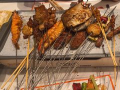 -宝记烧烤·碳锅羊肉·羊蝎子火锅·夜食社(文体路创始店)