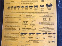 菜单-Ministry of Crab(科伦坡店)