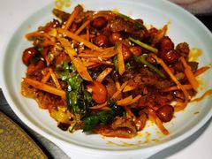 泡椒鱼皮-猪啊牛呀羊啊铜盘烤肉(正大广场店)