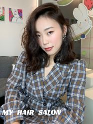-I+造型烫发染发