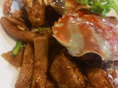 花蟹炒年糕-杭州我们家餐厅(江和美店)