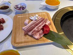 招牌鲜五花肉-韩时烤肉(枫蓝店)