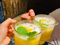 菠萝益菌多-探鱼·鲜青椒爽麻烤鱼(天河优托邦店)