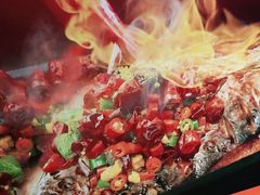 -探鱼·鲜青椒爽麻烤鱼(天河优托邦店)