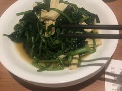 酒香腐竹菠菜-鼎泰丰(德基广场店)