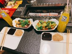-長壹旋转烤吧 农家鸡火锅