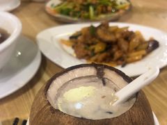 原盅炖椰皇珍菌汤-佛有缘素食馆·荔湾老字号(陈家祠首店)