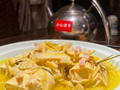 鸡汁笋干炖千张包-鱼食饭稻·苏浙土菜17年老馆子(平江路店)