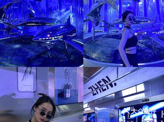 空山基广州首展️未来科技感鲨鱼主题