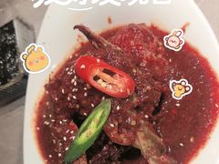 -草家酱蟹炭火烤肉店(珲春南路一店)
