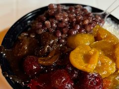老味杏肉红豆刨冰-小胖老味刨冰