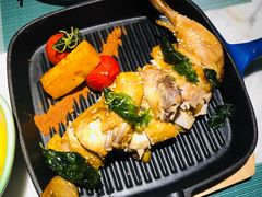 花开果香烤鸡-蜜桃花开·中西融合菜E&W(南长街店)