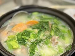 咸猪肉煲芥菜叶-万年酒楼(越秀南路店)