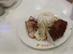 烤鸭瘦叉双拼-澳门陈光记烧味饭店(南京德基广场店)