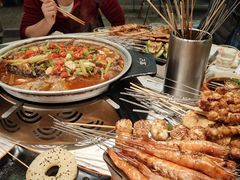 -宝记烧烤·碳锅羊肉·羊蝎子火锅·夜食社(文体路创始店)