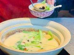 鱼汤煮时蔬-柿合缘新京菜(国金中心商场店)