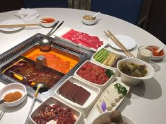 鸳鸯锅-海底捞火锅(万丰桥店)
