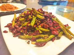干煸豆角-北平味道.京味菜.烤鸭(梨园店)