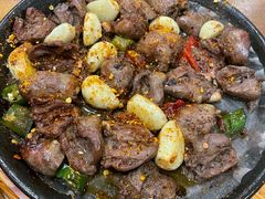 料理烤嫩鸡心-老东镇啤酒屋海鲜加工·蒸汽海鲜·海鲜烧烤(台东店)