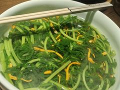 泉水茼蒿-老坤记·南阳名菜馆(十三年坤记老店)