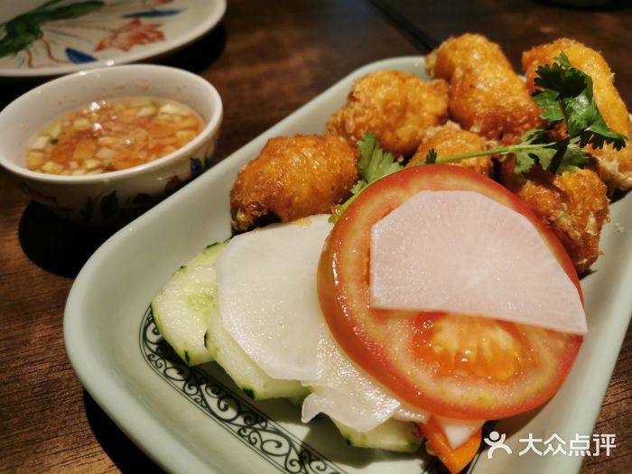大头虾越式风味餐厅(光明广场店)越式香炸墨鱼卷图片