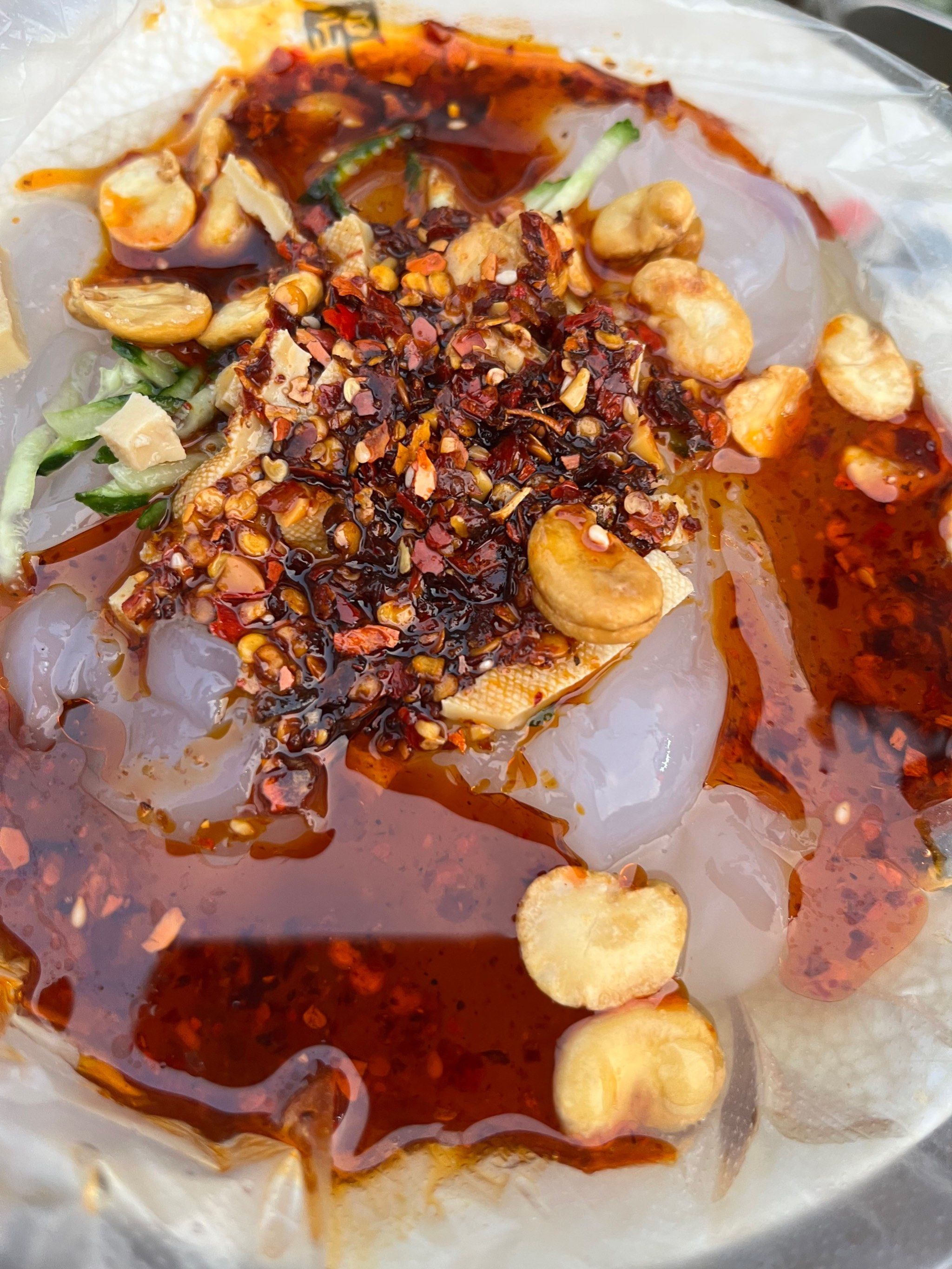 大同浑源凉粉,在老军营能吃到