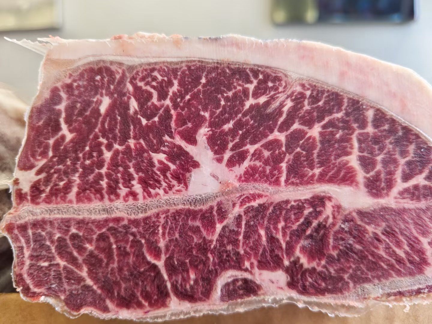 点评智能成片 #牛排 澳洲262牛牡蛎肉.肉质鲜嫩