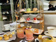 侯爵春色下午茶-JW酒廊 JW Lounge(上海鲁能JW万豪侯爵酒店)
