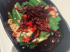 凉拌秋葵-聚味瞿记·龙虾堂(坡子街店)