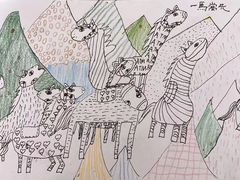 作品-甲乙果 美术书法(通州校区)