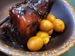 普洱鹌鹑蛋红烧肉-荷风细雨·中国茶宴(碧云店)