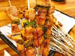 -二红烧烤排骨串(麦岛店)