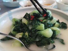 鱼汤煮高山小白菜-广州富力丽思卡尔顿酒店·丽轩·粤菜