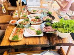 -柠檬花院烤肉·会议团建·聚会·求婚(三圣乡店)