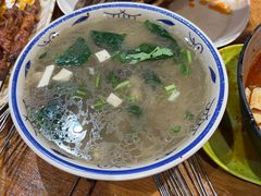 羊汤面片-连手特色烤串