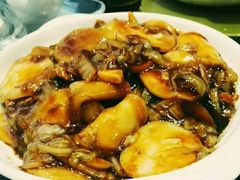 白菜肉丝炒年糕-建国328 本帮小馆·面馆