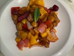 鲜果咕咾肉-绿茶餐厅(茂业天地店)