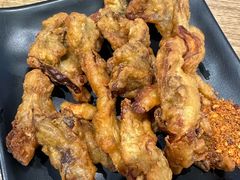 干炸鲜蘑-鲜越鲜鱼粉(财富购物中心店)