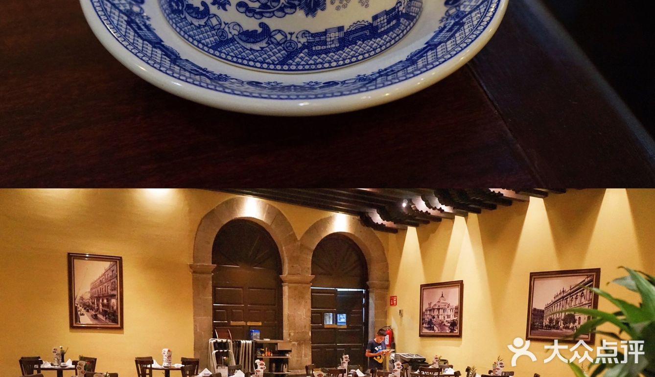 花样姐姐同款 墨西哥城的青花瓷餐厅