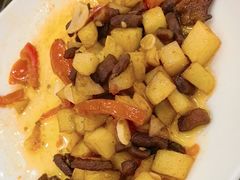 土豆粒炒脆哨-喜味家·烙锅(东门店)