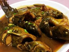 红烧鲫鱼-山菜馆(竹海公园店)