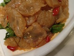 蛰皮三丝-刘胖子家常菜·蹄花焖藕(兴业店)