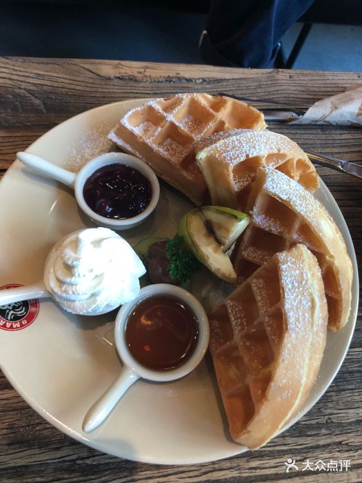 漫咖啡(水岸国际店)原味华夫饼图片