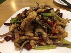 干煸鱿鱼须-陈傻子餐厅(世纪都会店)