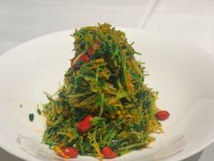 巧拌豆苗-四季民福烤鸭店(前门大栅栏店)