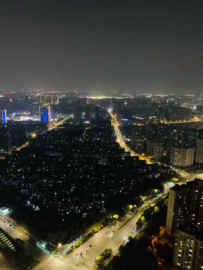 杭州柏悦酒店夜景图片