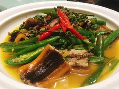 椒麻生敲手指鳝-久宴·天目湖大鱼头(恐龙园店)